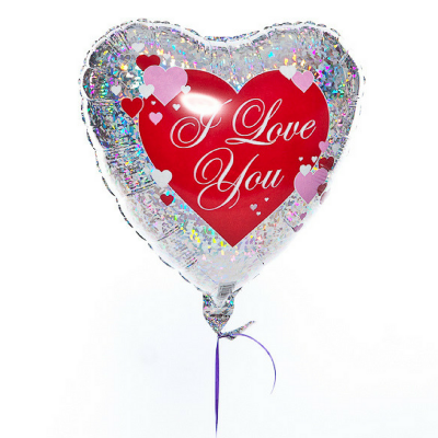 בלון כסף אי לאב