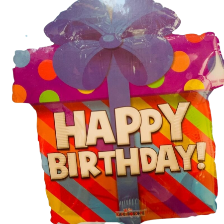 בלון הליום מתנה יום הולדת שמח
